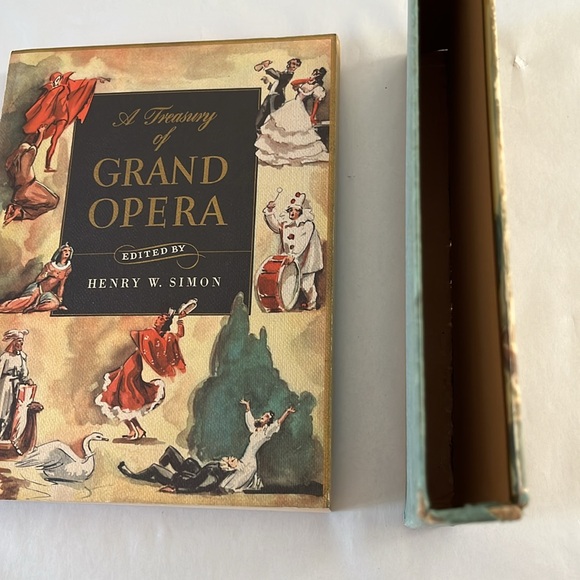 EXC 1946 Treasury of Grand Opera Henry Simon BOOK Sheet Music Vintage Awesome! - Picture 6 of 17